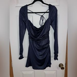 NAVY Lucy in the Sky Mink Dress